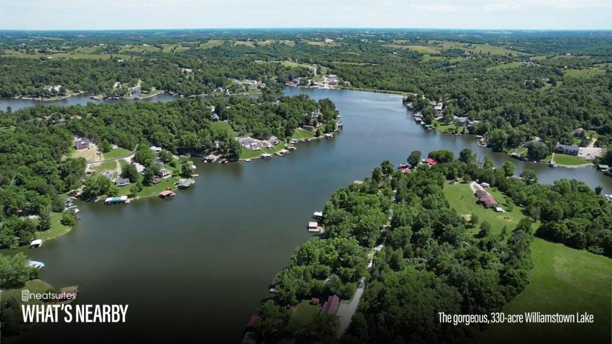 80 Acre Retreat With Pool - Minutes To Ark - Sleeps 15 Villa Williamstown Luaran gambar
